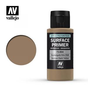 團購.VALLEJO 73.604 德國暗黃色底漆補土 SURFACE PRIMER GERMAN DARK YELLOW