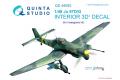 團購.QUINTA STUDIO QD48092 1/48 WW II德國.空軍 容克斯公司 JU-87 D/G型'斯圖卡'俯衝轟炸機適用立體彩色貼紙