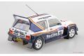 AOSHIMA 109243-BEL-016 1/24 英國MG汽車 METRO 6R4拉力賽車/1986年RAC拉力賽車.JIMMY MCRAE & IAN GRINDROD式樣