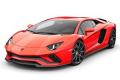 AOSHIMA 063477-12-C 1/32 藍寶基尼汽車 '大牛/Aventador' S轎跑車/珍珠紅色/免塗裝免膠水黏合,卡緊SNAP模型