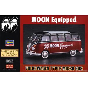 HASEGAWA 20524 1/24 福斯 VW Type2 Micro Bus `Moon Equipped 小巴