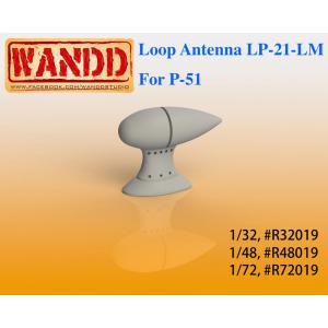 WANDD R-32019 1/32 美國 P-51 適用淚滴天線 LP-21-LM@@