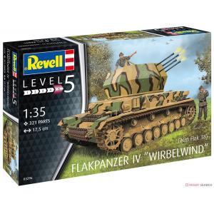 REVELL 03296 1/35 二戰德國 四號旋風式防空坦克 Flakpanzer IV `Wirbelwind`