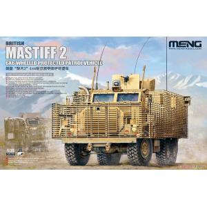 團購-MENG SS-012 1/35 British Mastiff 2 6x6 Wheeled Protected Patrol Vehicle