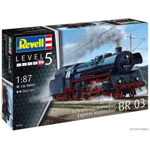 REVELL 02166 1/87 德國 R03多用途機關車 威特型防煙版 火車頭 Mehrzweck-Lokomotive Baureihe 03