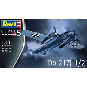 REVELL 03814 1/48 二戰納粹德國空軍 Dornier Do 217J-1/2 重型轟炸機