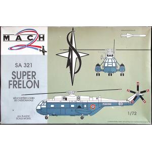 MACH 2 GP-018 1/72 法國海軍 法國宇航公司 SA-321'超級黃蜂'直升機@@
